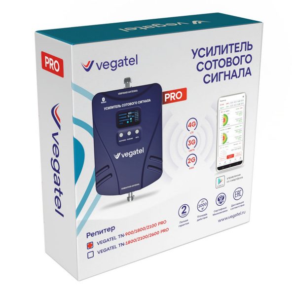 VEGATEL TN-900/1800/2100 PRO